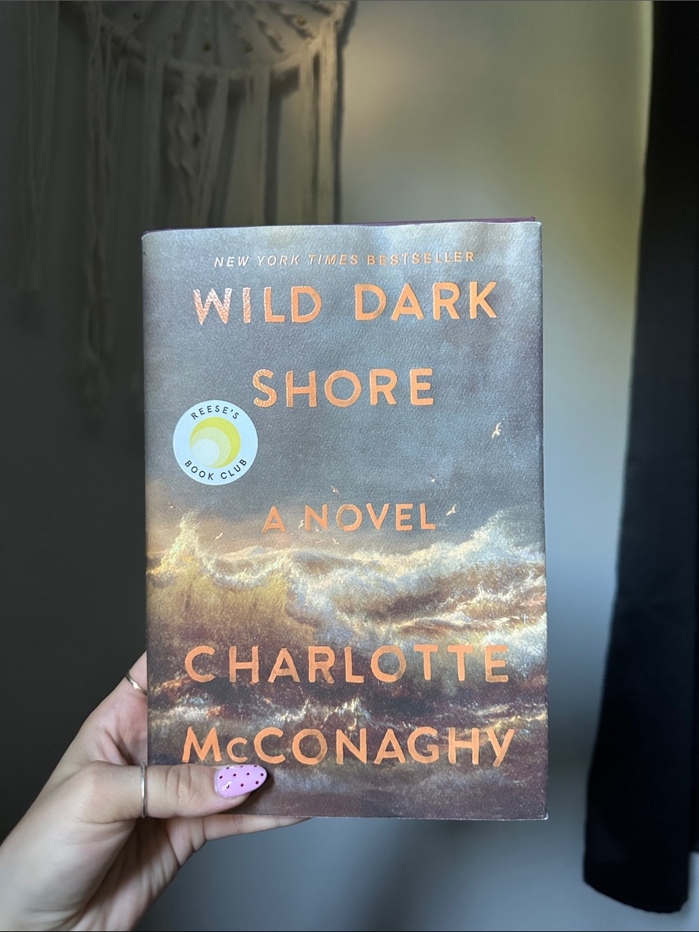 Wild Dark Shore by Charlotte McConaghy - Bronze & Brown Cover
